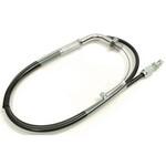 スロットルキット専用ワイヤー[メッキ金具/アウターBLK](戻し側) ACTIVE(アクティブ)[バイク部品]