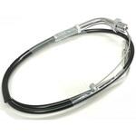 スロットルキット専用ワイヤー[メッキ金具/アウターBLK](引き側) ACTIVE(アクティブ)[バイク部品]