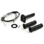 スロットルKIT [ホルダー:TYPE-3 BLK] 巻取Φ28 ACTIVE(アクティブ)[バイク部品]