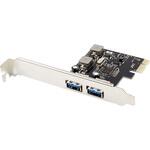 SD-PEU3R-A2L USB3.0 KOMPRESSOR USB3.0 2ポート PCI Express x1 接続 ロープロファイル対応 SD-PEU3R-A2L エアリア