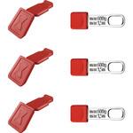 006306TCR テザーカラーコードクリップ(3x2) KNIPEX(クニペックス)