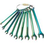 CKS-90R BEST 9pcs．ミニコンビレンチセット(カラビナ付き) ベストツール
