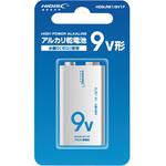 アルカリ乾電池 9V形 HIDISC