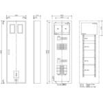 カンタッチアロー盤 テナント用 動力6回路 Panasonic(パナソニック)