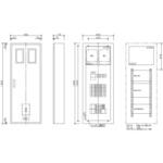 カンタッチアロー盤 テナント用 動力2回路 Panasonic(パナソニック