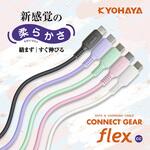 USB C to Lightning ケーブル やわらかいソフトタイプ 京ハヤ
