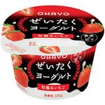 [冷蔵]ぜいたくヨーグルト 旬摘みいちご オハヨー乳業