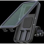 自転車用スマホホルダー 防滴カバー付き 多摩電子