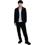 ALLESTサステナブル春秋スーツ ネイビー XS/S/M/L/XL/XXL 高機能スーツ モバイルスーツ 植物由来素材 とうもろこし由来 Botanicaltech サステナブル SDGs対応 環境配慮 ユニセックス ディーエーピーネットワーク