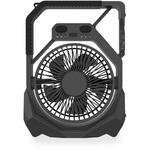 アウトドアファン コードレスネイチャーFAN アウトドア扇風機 2電源仕様 USB電源 リチウム内蔵電池 風量4段階 TOPLAND