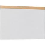 アルモード 掲示ボード 695 木目ナチュラル/ボードライトグレー 屋内用 695NA-GY ベルク