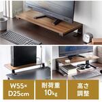 机上ラック_クランプ式 サンワダイレクト