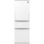 オートクローズどっちもドア 3ドア冷蔵庫-374L シャープ