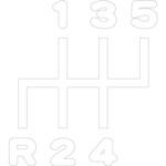 503798 切リ文字シフトパターンステッカー 135-4 ブルーテックキャンター JET INOUE(ジェットイノウエ)
