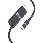 Anker Nano USB-C & HDMI ケーブル (4K, 高耐久ナイロン, 140W) 0.9m Anker(アンカー) Anker Nano USB-C & HDMI ケーブル (4K, 高耐久ナイロン, 140W) 0.9m Anker(アンカー)