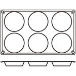 FOR MA FLEX  ケーキ 6ヶ取  FR047 パボーニ[家電]