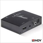 HDMI信号オーディオ分離器、4K対応 LINDY