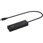 Giga対応 USB-C接続 LANアダプター ハブ付 ブラック BUFFALO(バッファロー)