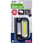 DOP-WL09 マグネットライト コンパクト 赤色点滅 防災 キャンプ アウトドア 260°回転スタンド ELPA