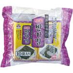韓国味付班家のり10袋入り(8切8枚) 徳山物産