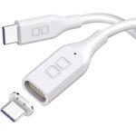 CIO-SLMG-CC2-WH マグネットシリコンケーブルCtoC 100W 2m ホワイト CIO