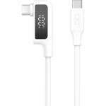 CIO-SLLMG-SC-CC05-WH CIO L字 CtoC 0.5m 液晶ディスプレイ付きマグネットシリコンケーブル ホワイト CIO