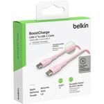 CAB004BT2MPK BoostCharge USB-C to USB-C 編組ケーブル 2m ピンク BELKIN(ベルキン)