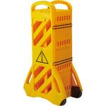 132202 可動式バリケードフェンス 日本緑十字社