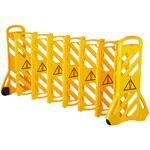 132202 可動式バリケードフェンス 日本緑十字社