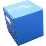 プラダン製A式箱 プライタBOXキューブタイプ取っ手付き 大量 プライタ