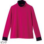 822217 配色ハイネックTシャツ ケアファッション