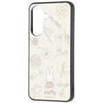 Galaxy A57 5G / ハイブリッドケース maru / ミッフィーフラワー レイ・アウト