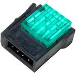 e-CONプラグコネクタ 10個入 4極 緑色 日機