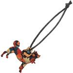 木製シルエットキーホルダー 和柄 アーテック[学校教材・教育玩具]