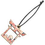 木製シルエットキーホルダー 和柄 アーテック[学校教材・教育玩具]