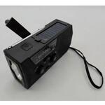ソーラー手回し充電機能付き防災ラジオ ヒース