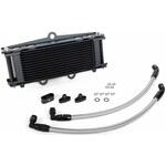 OILクーラーKIT ストレート #6 9-13R BLK仕様 ACTIVE(アクティブ)[バイク部品]