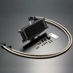 OILクーラーKIT (サイド廻し) ストレート #6 9-13R BLK仕様 ACTIVE(アクティブ)[バイク部品]