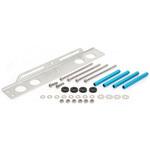 OILクーラーステーSET ストレート 9-10R ACTIVE(アクティブ)[バイク部品]