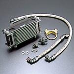 OILクーラーKIT (横) ストレート #6 4.5-7R BLK仕様 ACTIVE(アクティブ)[バイク部品]