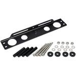 OILクーラー 汎用ステーSET ストレート 9-7R BLK仕様 ACTIVE(アクティブ)[バイク部品]