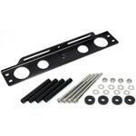 OILクーラー 汎用ステーSET ストレート 9-10R BLK仕様 ACTIVE(アクティブ)[バイク部品]
