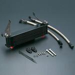 OILクーラーKIT ストレート #6 9-13R BLK仕様 ACTIVE(アクティブ)[バイク部品]