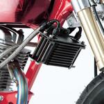 OILクーラーKIT (横) ストレート #6 4.5-7R BLK仕様 ACTIVE(アクティブ)[バイク部品]