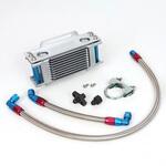 OILクーラーKIT (横) ストレート #6 4.5-10R ACTIVE(アクティブ)[バイク部品]