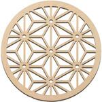 木製コースター Φ100mm アーテック[学校教材・教育玩具]