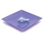 陶器香皿&イルカ香立(ブルー) 日本香堂