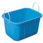キングタブ 角型36L ブルー サンコープラスチック