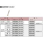 合成竹用ドリルネジ 4×35mm 半ネジ タカショー