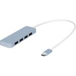 1つのType-Cポートで複数の周辺機器が使える USB3.2 Gen1 Type-A×4 ノイズ対策済み Type-C USBハブ OWLTECH(オウルテック)